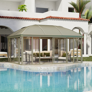360*500cm Garden Transparent Winter Sun House